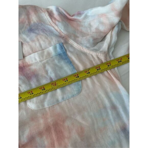 NWT Rails  Ellis Button Up in Multi Sky Tie Dye SizeS  Daybreak Lightweight, bre - Picture 5 of 15